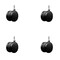 Service Caster 2-3/8'' Office Chair Casters Nylon Twin Wheel 5/16 Threaded Stem , 4PK SCC-UHTS02S60-NYS-5161810-4 - alternate 1